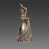 Бронзовый колокольчик "Фламенко"