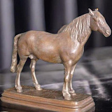 Бронзовая композиция "Першерон"