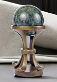 Бронзовая подставка c шаром